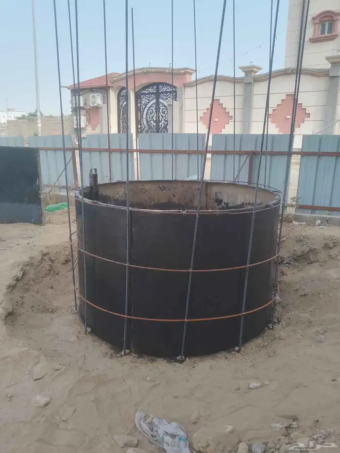 حفر بياره خزان مياه 1