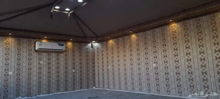 بيوت شعر تلبيس قماش 5