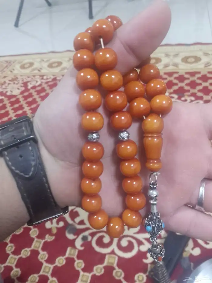 سبحة مسكي الماني انتيك خراطة رأفت 5