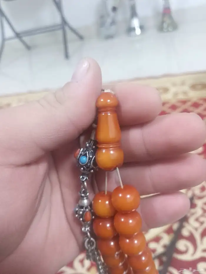 سبحة مسكي الماني انتيك خراطة رأفت 1