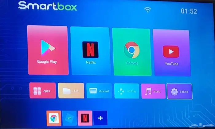 X96Q PROجهاز تي في بوكس ذكي 0