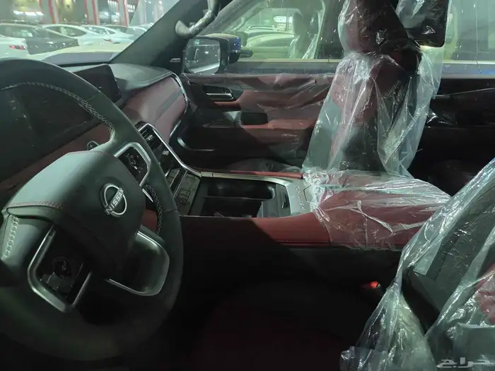 نيسان باترول بلاتينيوم 2025 تنفس طبيع موجود ازرق ورمادي وفضي 5