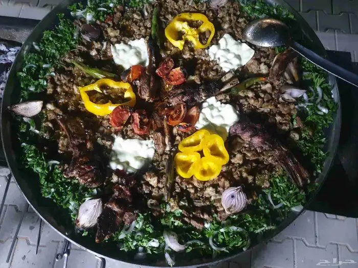 معلم مشويات مشاوي شوي تجهيز ذبايح دوار السعادة شوي خارجي 1