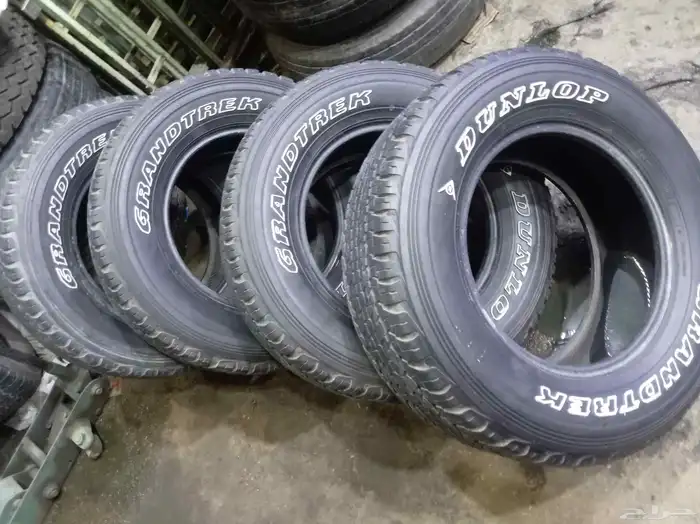 كفرات دلوب يابني اصلي مقاس 17   65   275 مستخدم نظيف 1