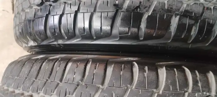 كفرات دنلوب وجنوط حيب وكالة مقاس285 60 18 6