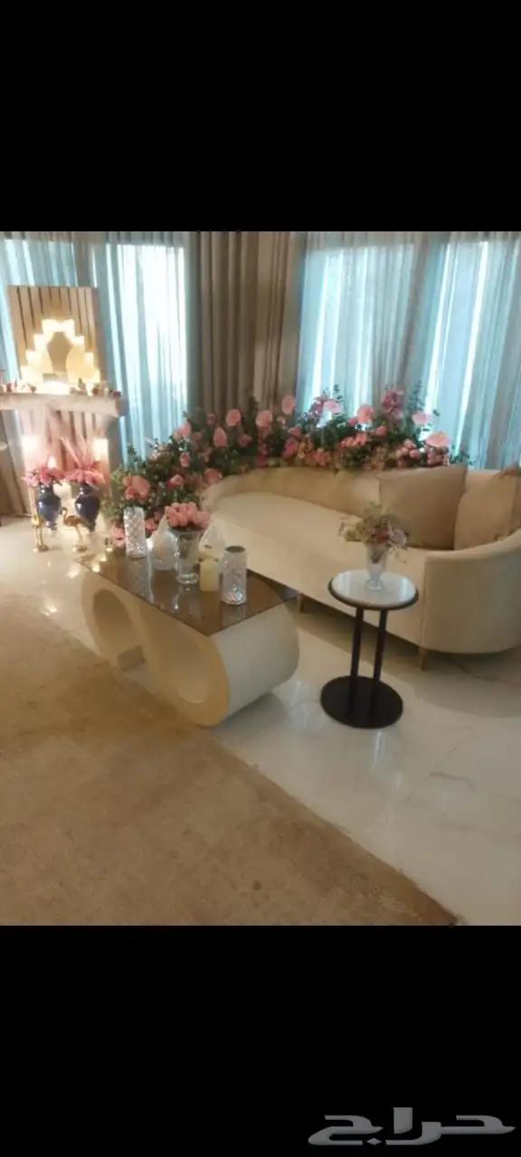 تاجير وتنسيق كوش اعراس ومداخل 8