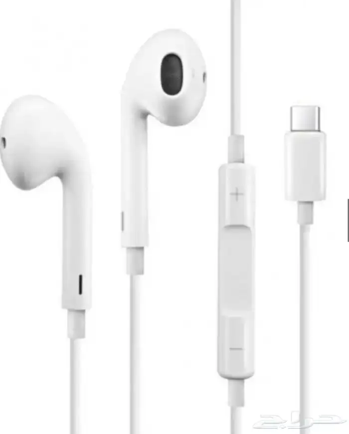 سماعة ايفون سلك مضمونة - منفذ USB-C ( تايب سي ) 1