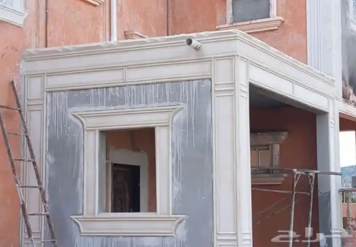 ديكورت خارجيه ليسه ملونه بديل للحجر الطبيعي 6