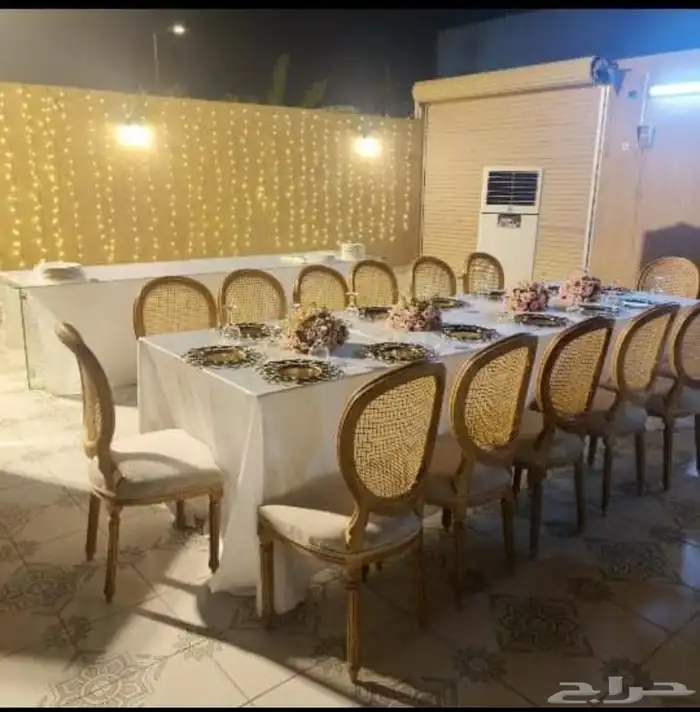 حفلات ومناسبات الرياض كوش افراح جميع انواع الكراسي طاولات 0
