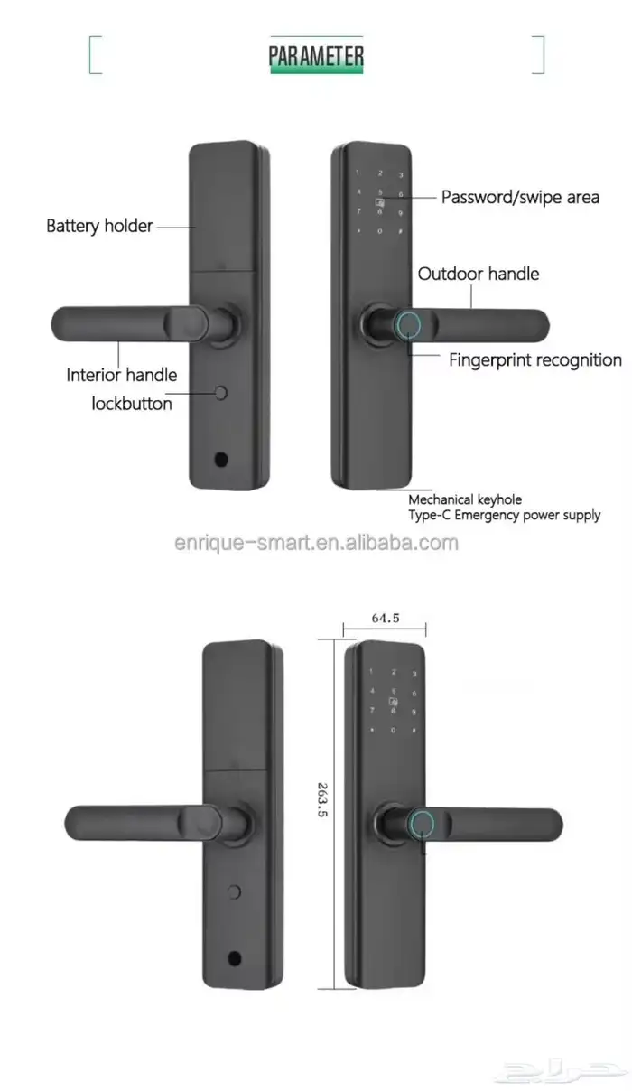 القفل الذكي سمارت TTLOCK - الأصلي 5