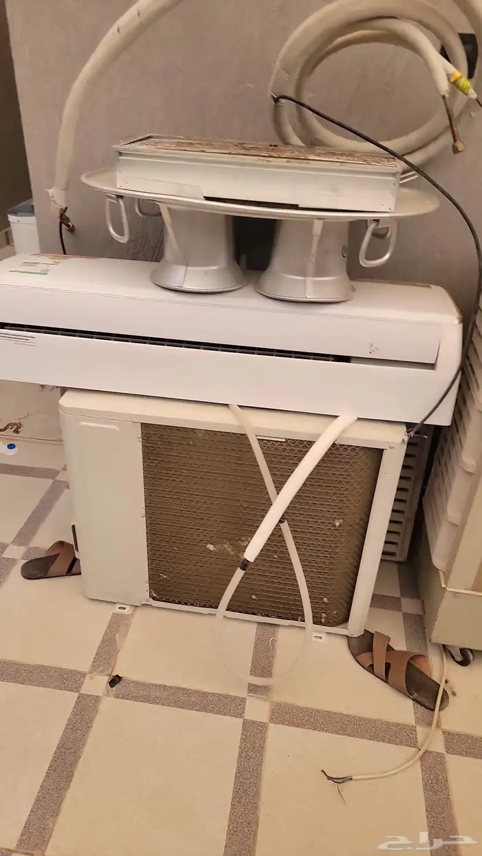 مكيف سبيلت 24000 وحدة و ثلاجة فريزر 19 قدم جديده 5