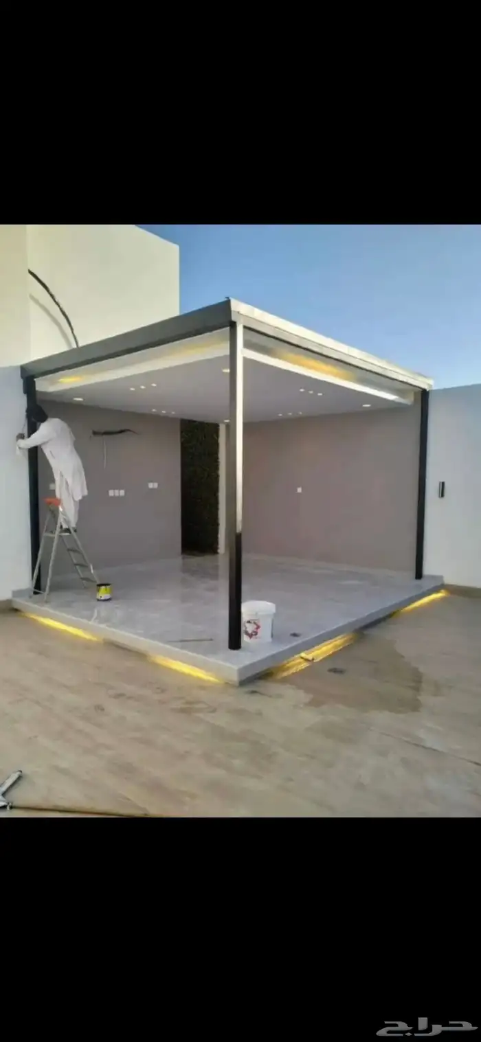 مجاس خارجيه برجولات وتنسيق حدائق 3