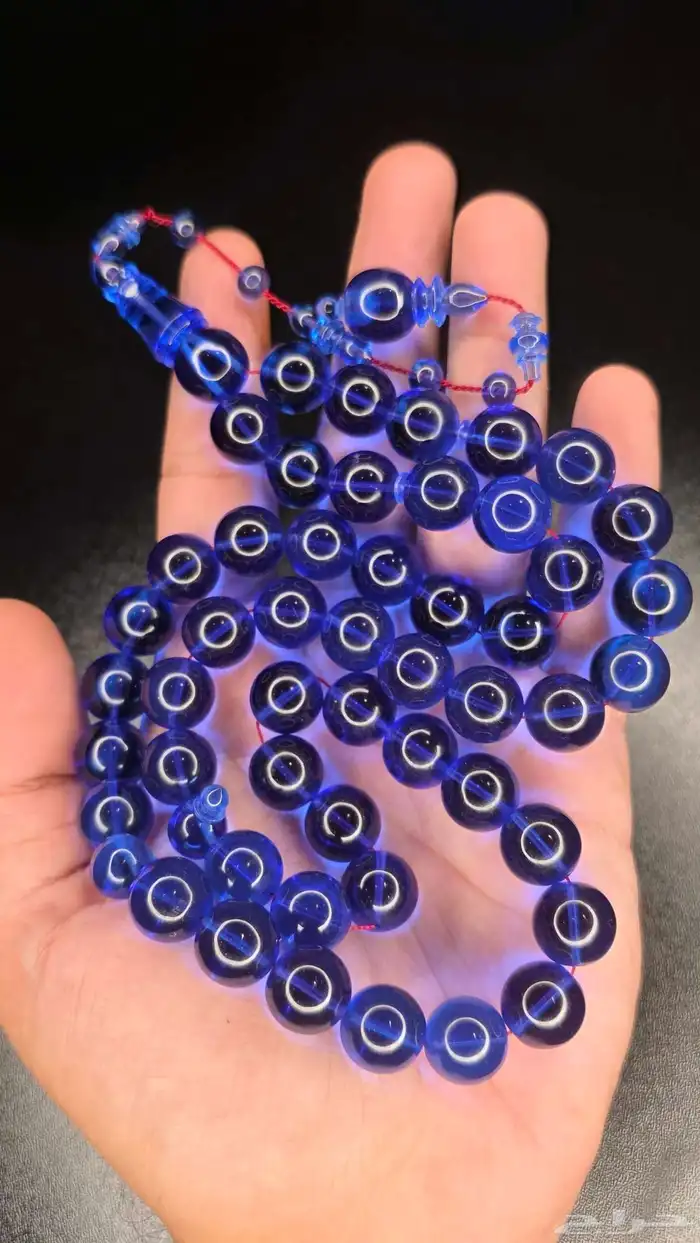 سبحة كاست ازرق مميز 1