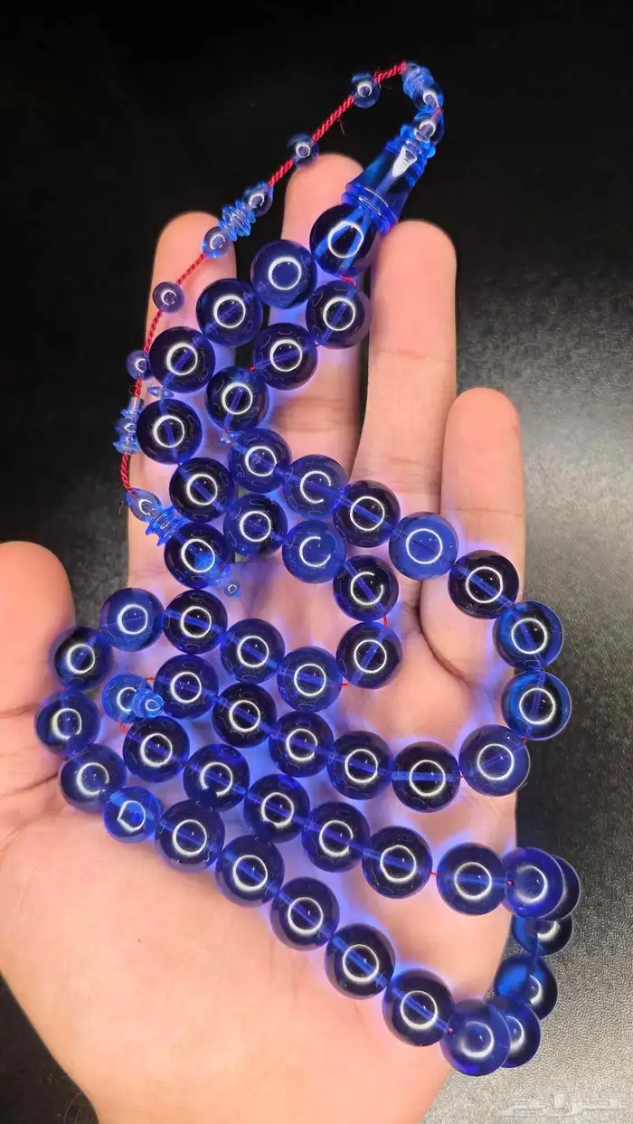 سبحة كاست ازرق مميز 3