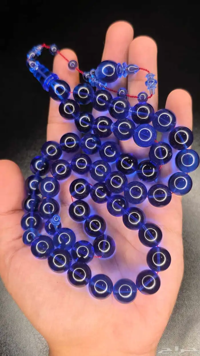 سبحة كاست ازرق مميز 2