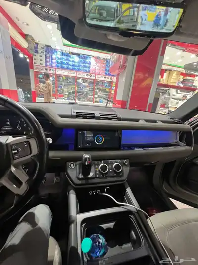 شاشه ديفندر Land Rover شكل وكاله الفل كامل مقاس 11 4 مع ليد 5