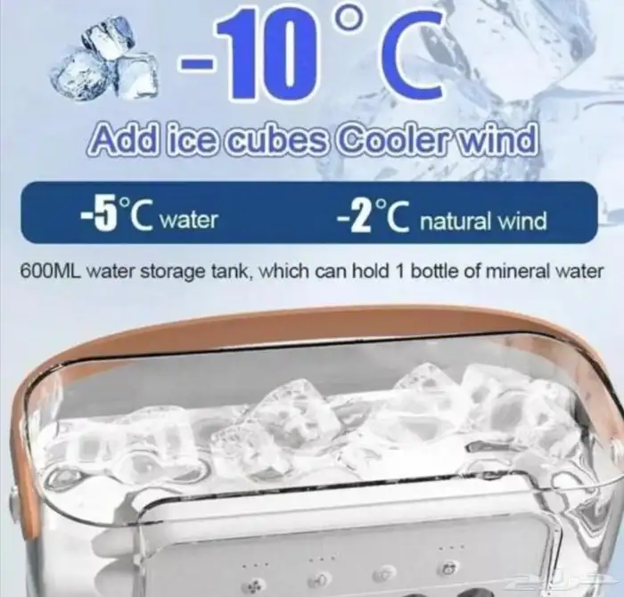 مروحه صغيره تشتغل بالباور بنك 1