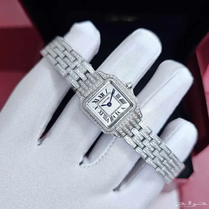 ساعه كارتير بانثر فل زركون 0