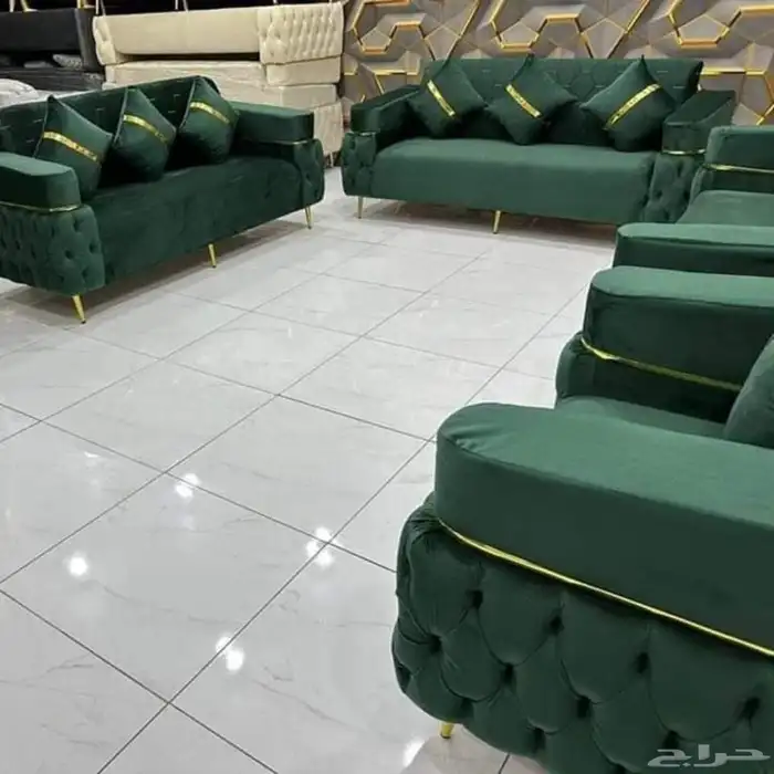 طقم كنب فاخر للمنزل مريح للجلوس متوفر 19