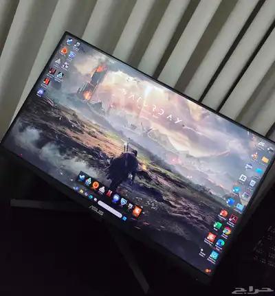 pc 3050 8Gb- i5 12400F (شاشة 24 بوصة 120 hz 1m s Asus) 1