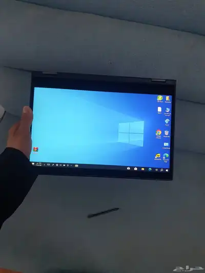 لابتوب لينوفو لمس قابل للطيء 360درجة شاحن تايبسي Ci5 رام16 10