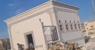 لياسه ملونه بديل الحجر بطحاء الرياض كسر رخام ديكورت تطعيمات 6