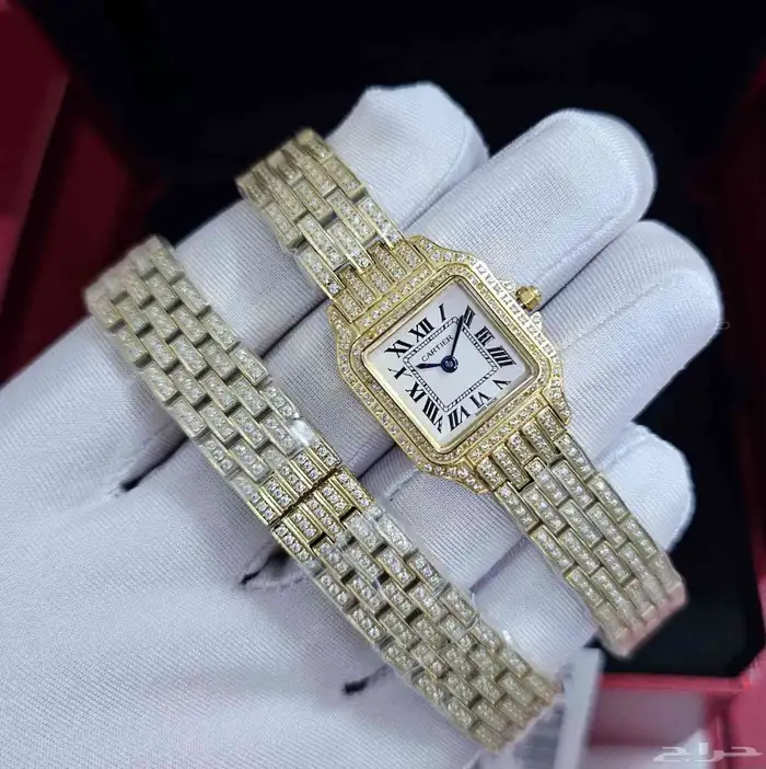 ساعه كارتير بانثر فل زركون 7