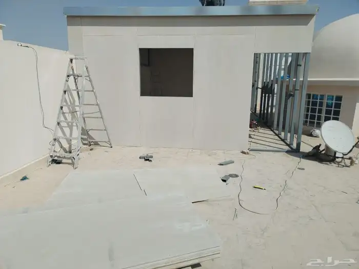 ساندوتش بانل غرف ساندويتش بانل ملاحق ساندوتش بانل أسمنت بورد 7