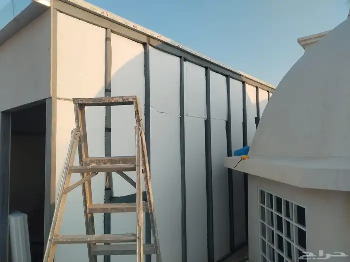 ساندوتش بانل غرف ساندويتش بانل ملاحق ساندوتش بانل أسمنت بورد 6