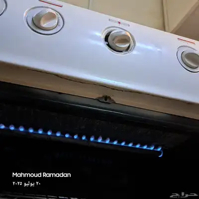 فرن غاز ايطالي شغال فوق وتحت 0