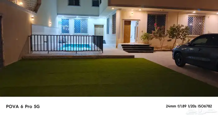 استراحة الزمردة للايجار نظيف وجديدة وكبيرة 7