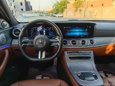 مرسيدس E350 موديل 2021 م فل كامل بانوراما 22
