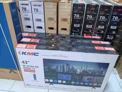 شاشات تلفزيون 4k واي فاي سمارت LED توصيل مجاني 4