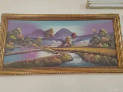 لوحات جدارية وساعة حائط 1