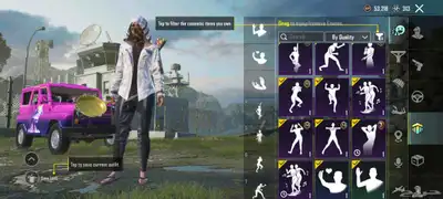 حساب ببجي الكوريه للبدل 19