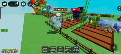 grow a garden كويين بيي اثنين و كيتسوني و اخطبوط ضخم 0