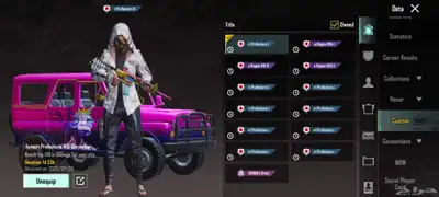 حساب ببجي الكوريه للبدل 28
