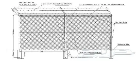 مقاول شبوك مقاول اسياج امنيه مقاول اسياج طرق مقاول ملعب 5