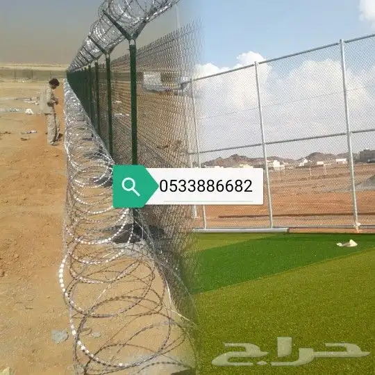 مقاول شبوك مقاول اسياج امنيه مقاول اسياج طرق مقاول ملعب 7