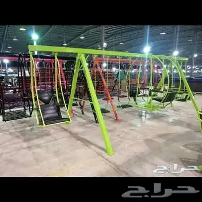 مرجيحه ذلك دواره مطاطه انجيلا توصيل جاهز كله في حديد 8