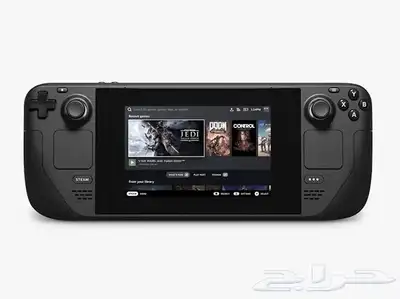 ستيم ديك LCD 256GB مع كفر وشنطة إضافية   شاشة حماية   مساحة 0