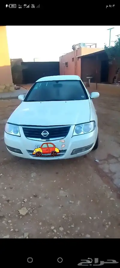 نيسان صني موديل 2010مفحوص مجدد معمر قبل شهر الموقع جده 1