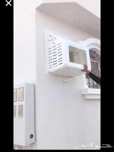 غطا مكيف خارجي في برجيلس شفات شباك طاردالحمام مع تركيب 0
