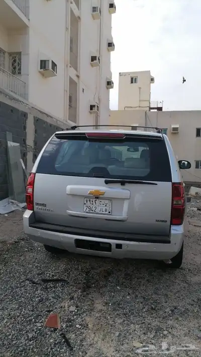 تاهو 2012 دبل سعودي LT قصير لون فضي 1