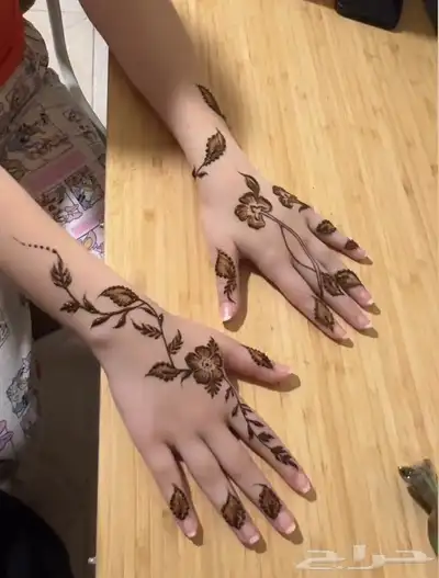 نقش حناء تبوك 6