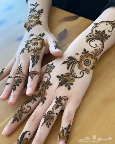 نقش حناء تبوك 0