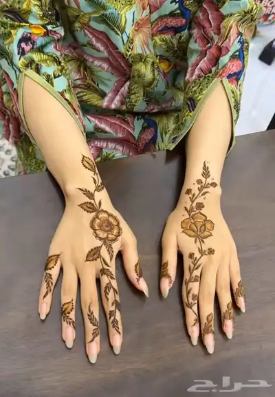 نقش حناء تبوك 1