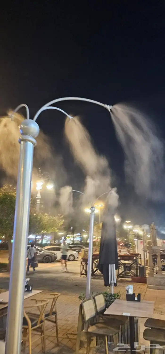 تركيب ضباب ورذاذ 0