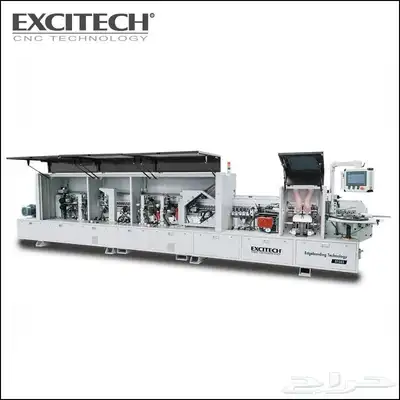 مكائن لصق شريط ومنشار اكتروني ومكينة cnc تخريم 2