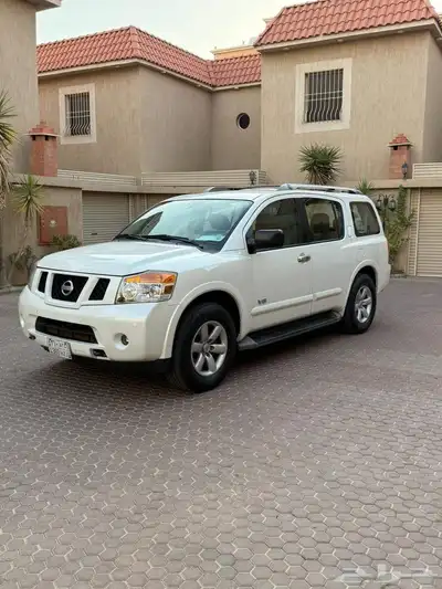 نيسان ارمادا نص فل نظيف جدا بدون دبل 2015 9